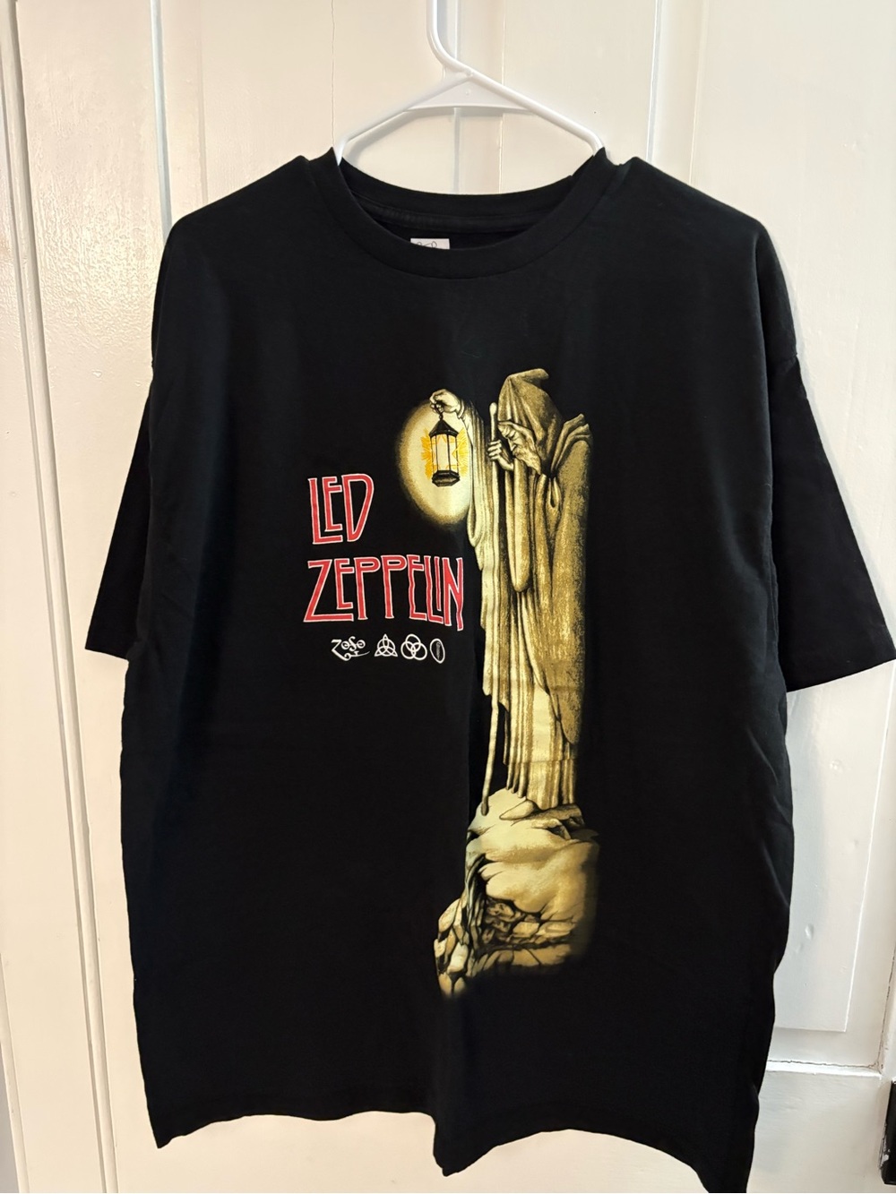 Led Zeppelin Black Graphic Band T‑Shirt